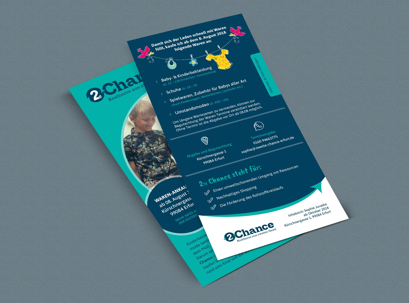 Flyer Zweite Chance Erfurt